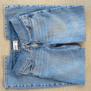 Girls Low Rise Baggy Jeans size 11/12 Fold Over Waist Sold Out